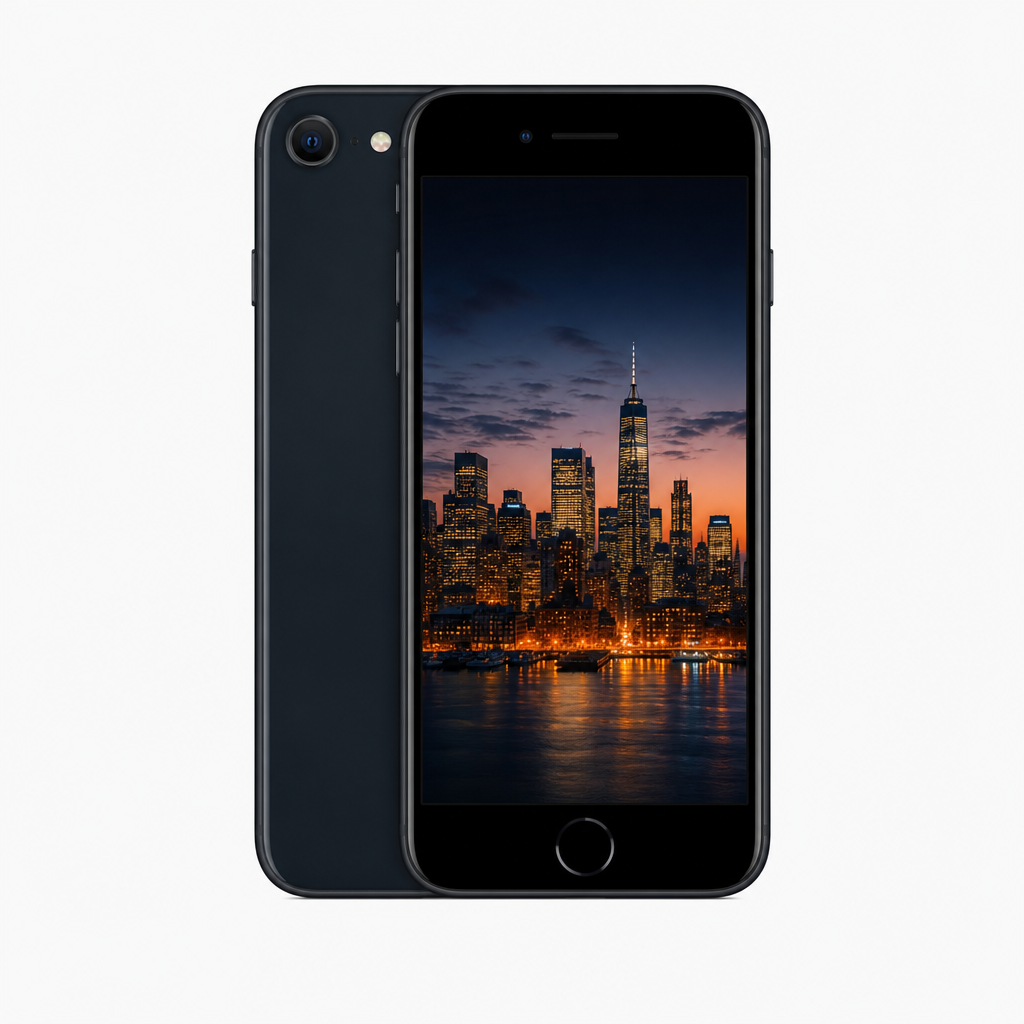 苹果iPhone SE 3（64GB）A15仿生芯片，IP67防尘防水，前置触控ID，后置1200万像素