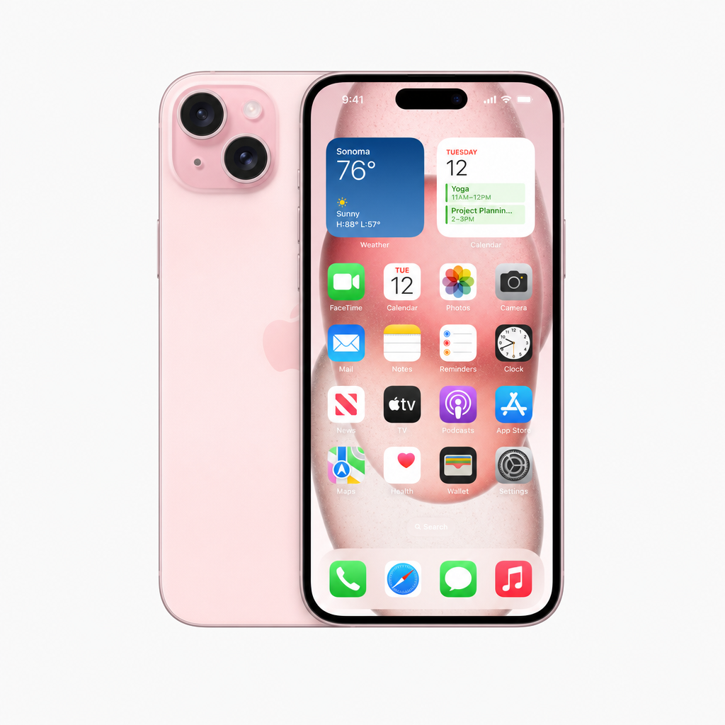 苹果iPhone 15 Plus（256GB）灵动岛，6.7英寸，4800万像素主摄