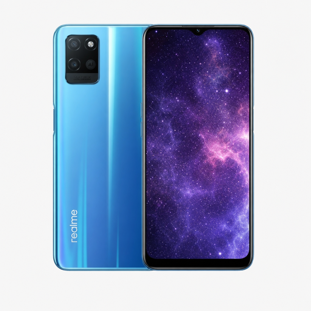 真我V11（6GB/128GB/全网通/5G版）5000mAh电池，8.4mm机身，侧边指纹
