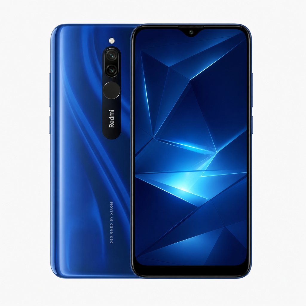 Redmi 8（4GB/64GB/全网通）5000mAh大电量， 支持18W快充 ，水滴全面屏，AI人脸解锁 