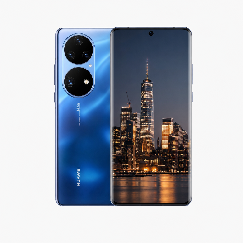 华为P50 Pro（12GB/512GB/全网通/麒麟9000）万象双环设计，120Hz OLED显示屏，IP68防尘防水，鸿蒙2.0系统