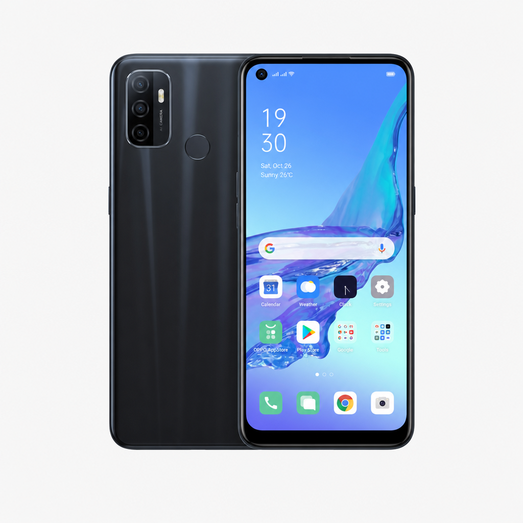 OPPO A32（4GB/128GB/全网通）5000mAh大电池，18W快充，90Hz刷新率，89.2%屏占比