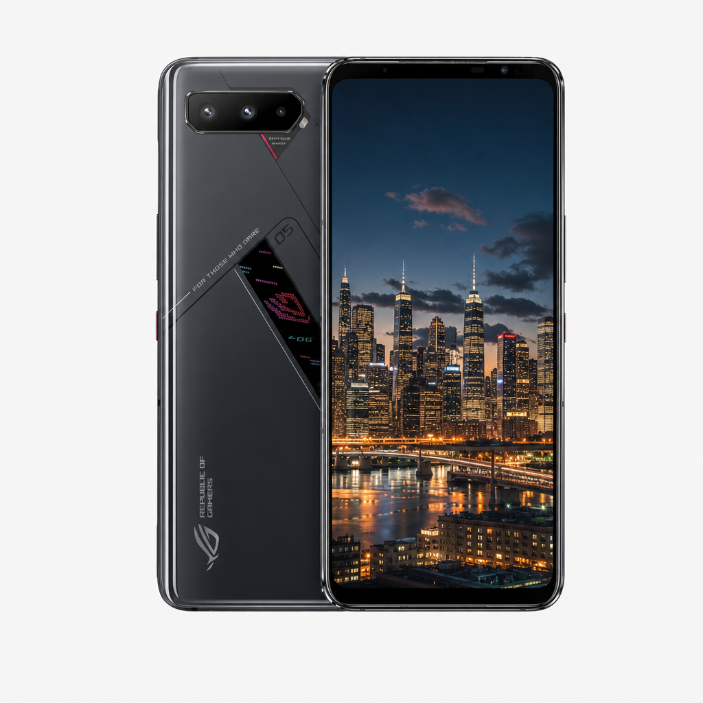 ROG 游戏手机5 Pro（16GB/512GB/全网通/5G版）高通骁龙888，超声波肩键，体感操控，风扇按键