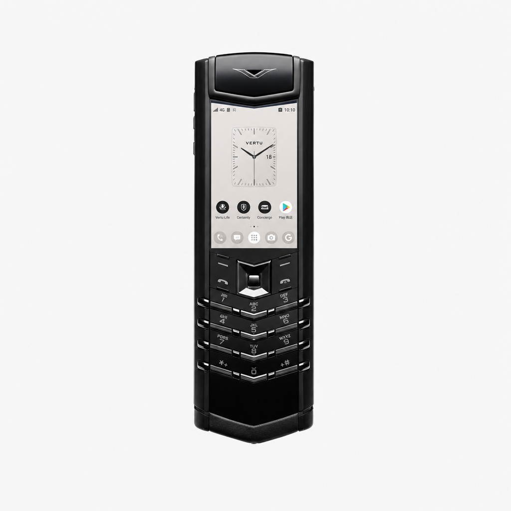 VERTU 经典复刻SIGNATURE（3GB/32GB/全网通）英伦工艺，进口皮料，蓝宝石屏，精钢/铂金机身