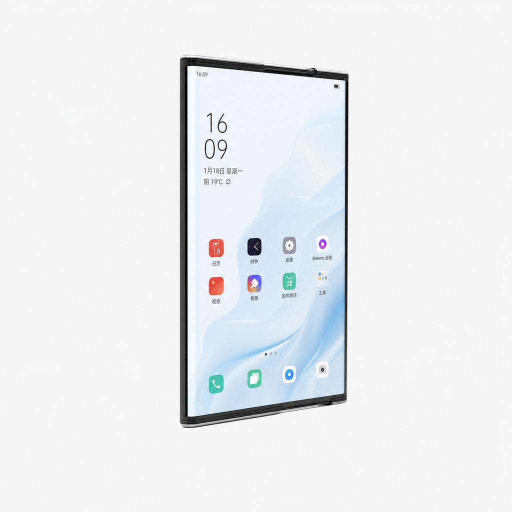 OPPO X 2021伸缩屏