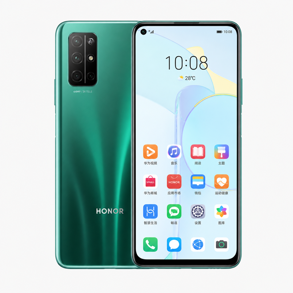 荣耀30S（6GB/128GB/全网通/5G版）5G双模，麒麟820，40W快充