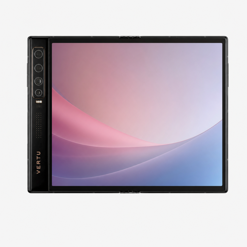 VERTU Ayxta Fold（8GB/256GB/全网通/5G版/经典老花款）0-180°开合，无缝折叠，稀有皮料，私人管家，超清四摄