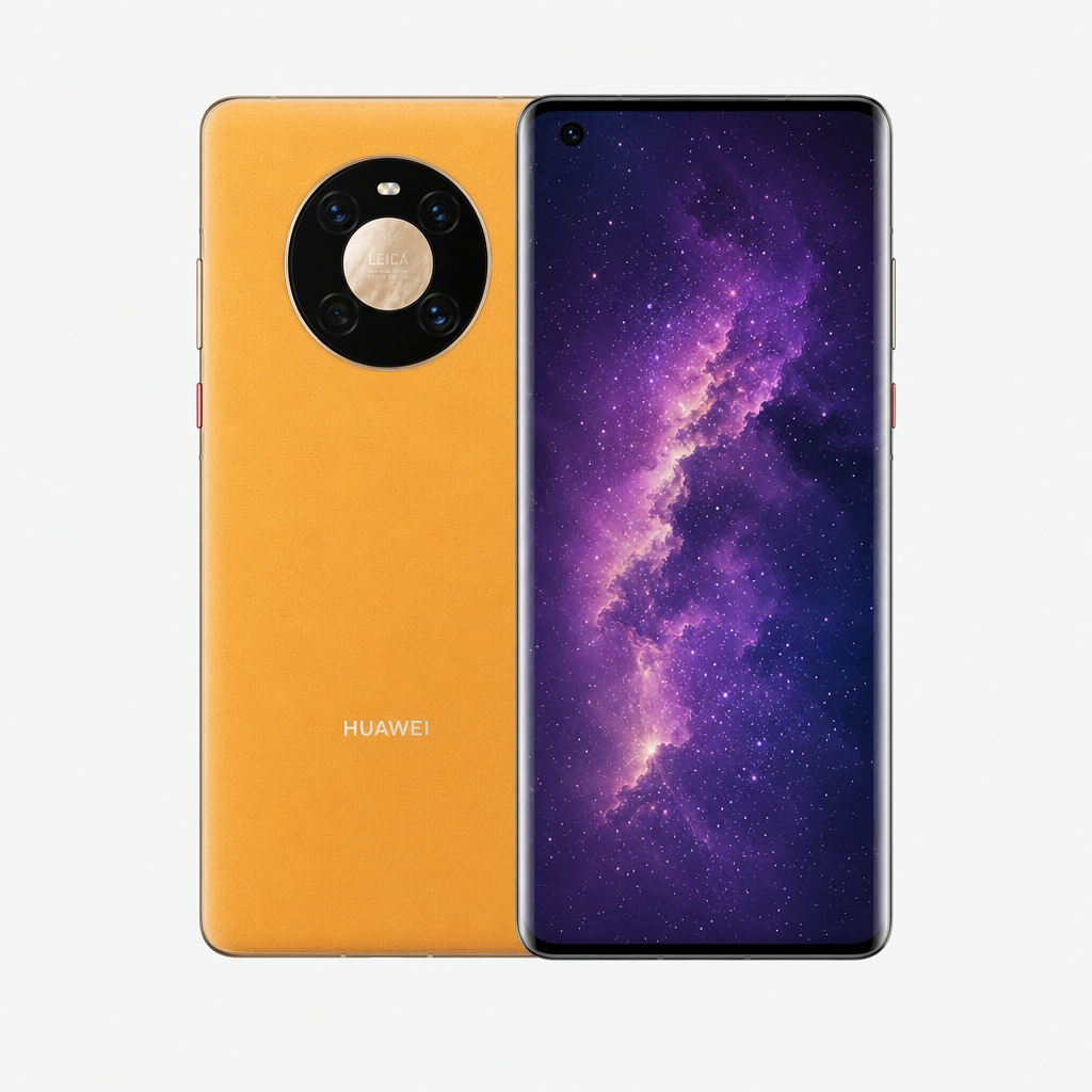华为Mate40（8GB/128GB/全网通/5G版/素皮版）90Hz刷新率，240Hz触控采样率，68°曲面屏，麒麟9000E
