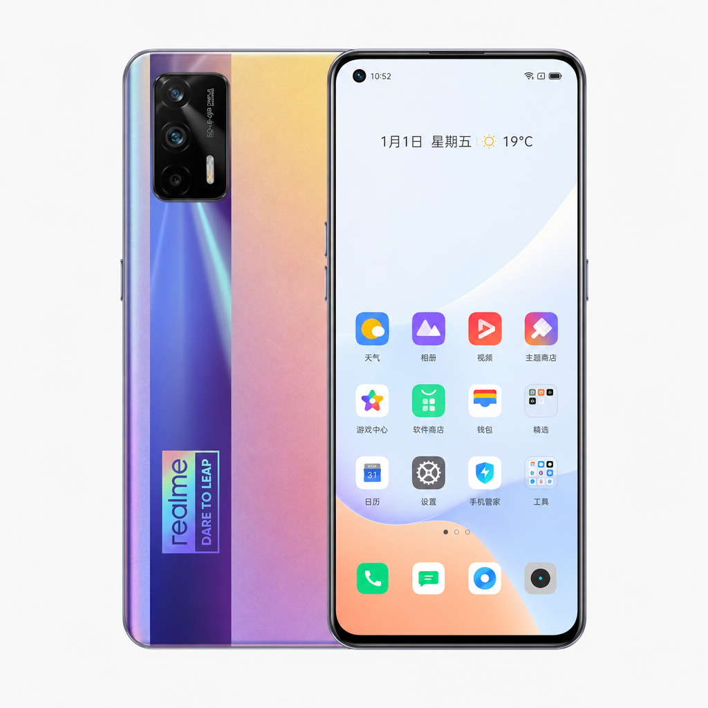 真我GT Neo（12GB/256GB/全网通/5G版）联发科天玑1200，3D钢化VC液冷散热，GT模式，50W智慧闪充