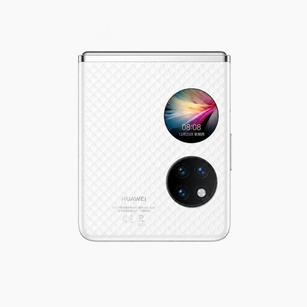 华为P50 Pocket（8GB/512GB）宝盒形态设计，晶钻立体微雕工艺，智慧外屏，120Hz高刷新率内屏