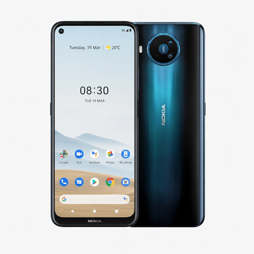 诺基亚8.3（8GB/128GB/全网通/5G版）卡尔.蔡司认证，支持13个5G频段，骁龙765G