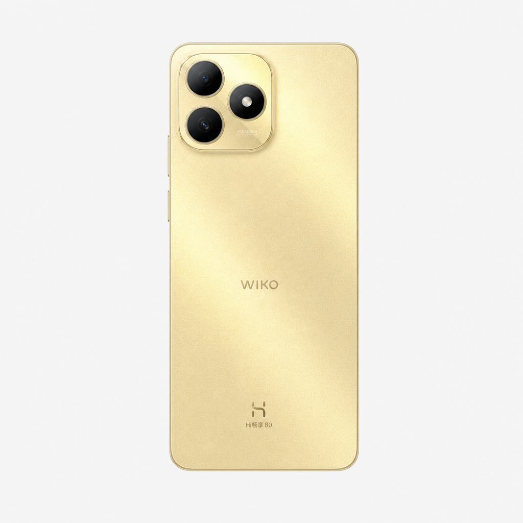 WIKO Hi畅享 80(8/256GB)鸿蒙安全守护，双五星耐摔防水，6.56 英寸轻巧护眼直屏