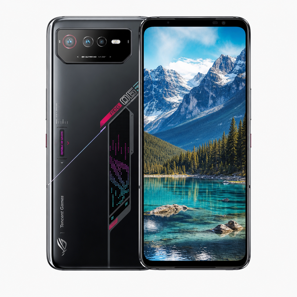 ROG 游戏手机6（12GB/256GB）矩阵式液冷散热6.0，165Hz三星电竞屏，2x3Plus肩键
