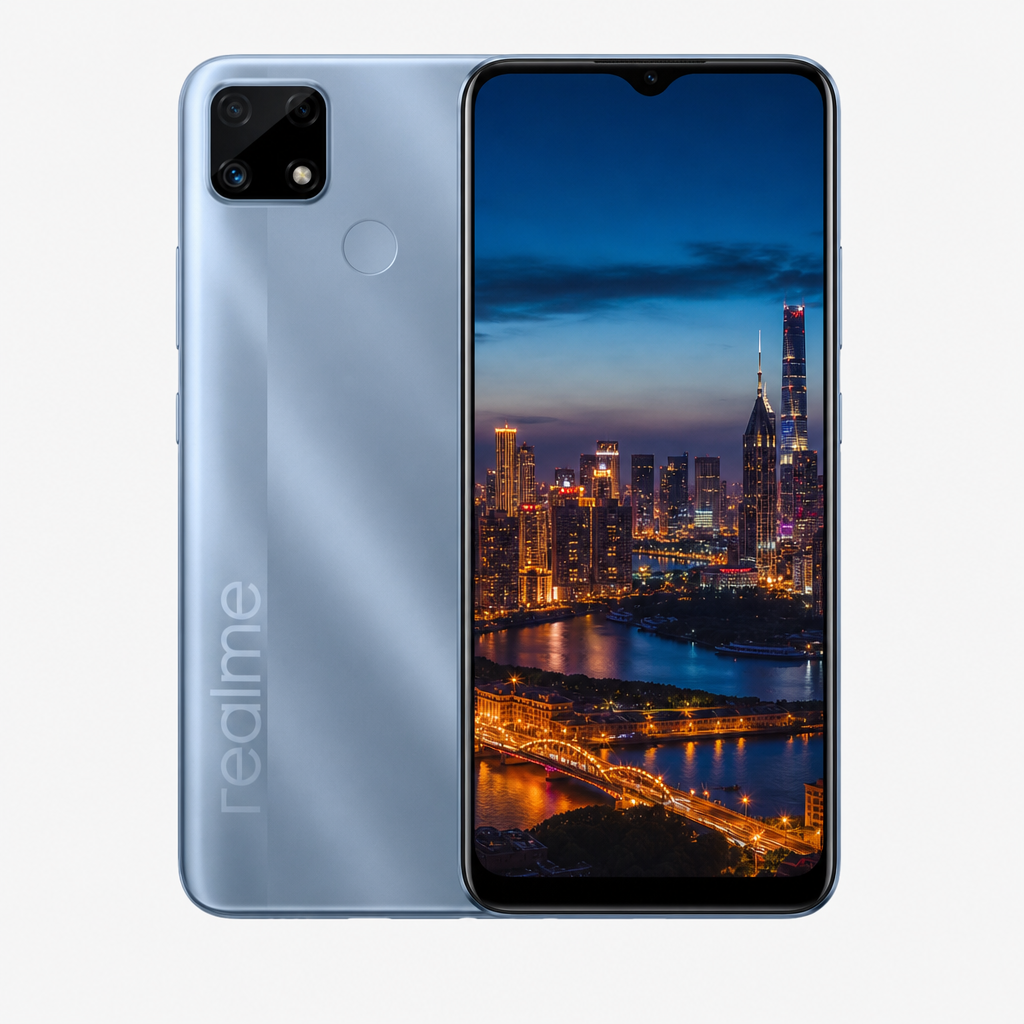 真我C25（全网通）Helio G70处理器，6000mAh电池，后置三摄