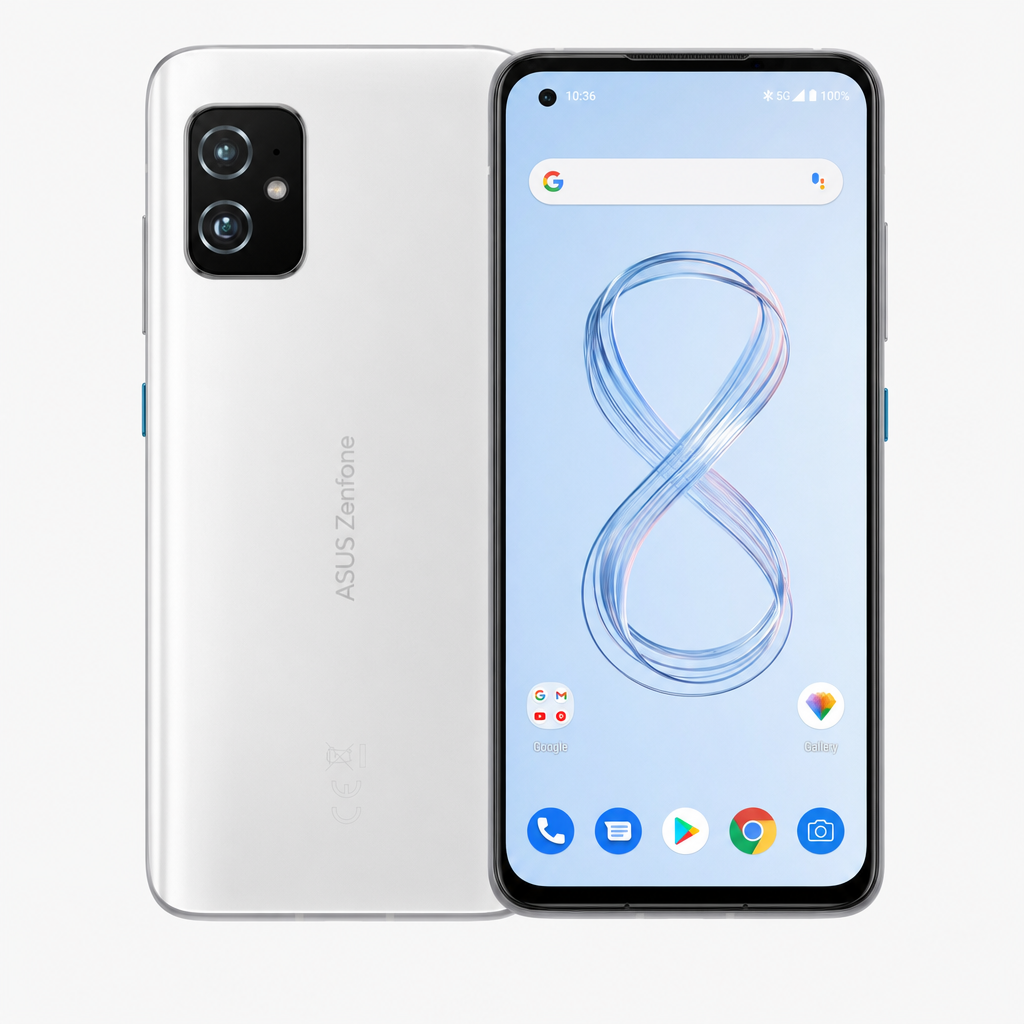 华硕ZenFone 8（全网通/5G版）高通骁龙888处理器，120Hz OLED显示屏，IP68防尘防水，原生安卓系统