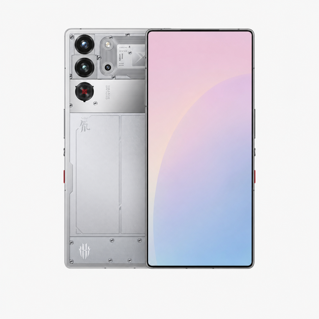 努比亚红魔10 Pro+(16GB+512GB/氘锋透明银翼)骁龙8至尊版，144Hz屏下前摄，7050mAh电池