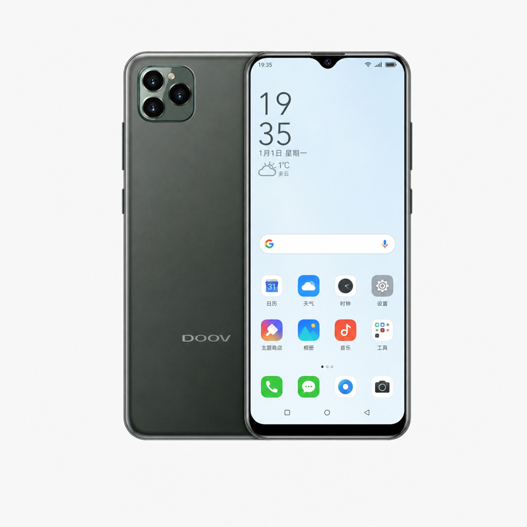 朵唯X11 Pro（6GB/128GB/全网通）侧边指纹解锁，AI红外面部识别，高清双摄
