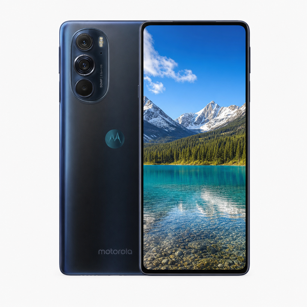 Moto Edge X30（12GB/256GB/5G版/屏下摄像头版）骁龙8 Gen1处理器，超大底前后三主摄，68W快充，144Hz10亿色超感臻彩屏