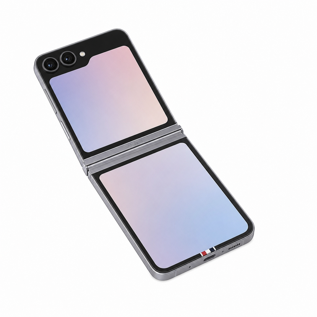 三星Galaxy Z Flip（8GB/256GB/全网通/Thom Browne限量版）折叠手机，自适应模式，灵动外屏