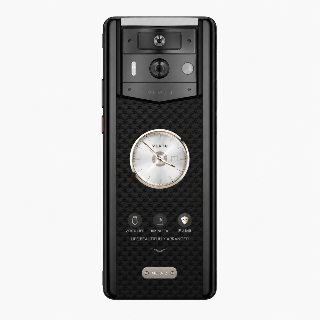 VERTU META2 （12GB/512GB/黑陶黑色凝脂白）WEB3第二大脑AI，全网通5G，私人助理