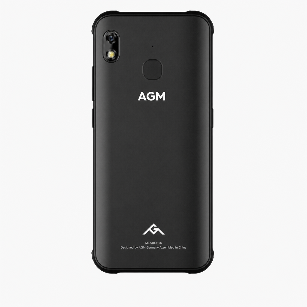 AGM H2（6GB/128GB/全网通）安卓纯净系统，IP68三防，前置扬声器，一键免提