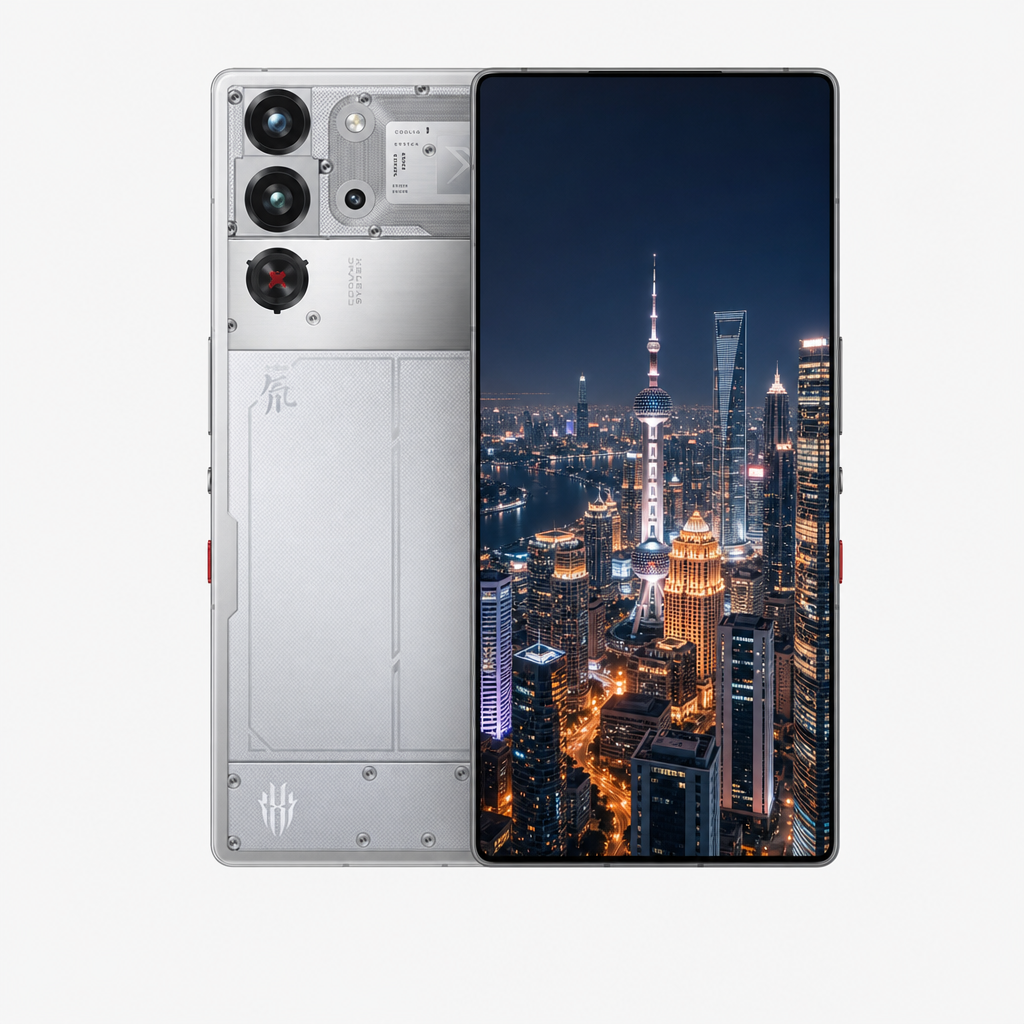 努比亚红魔10 Pro(12GB/256GB/氘锋透明银翼)骁龙8至尊版，1.5K 144Hz 屏下前摄，液态金属散热