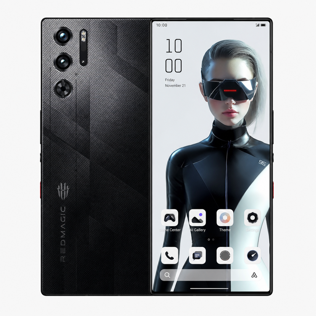 努比亚红魔9S Pro(12GB/512GB)魔方AI大模型，自研游戏芯片，魔冷散热