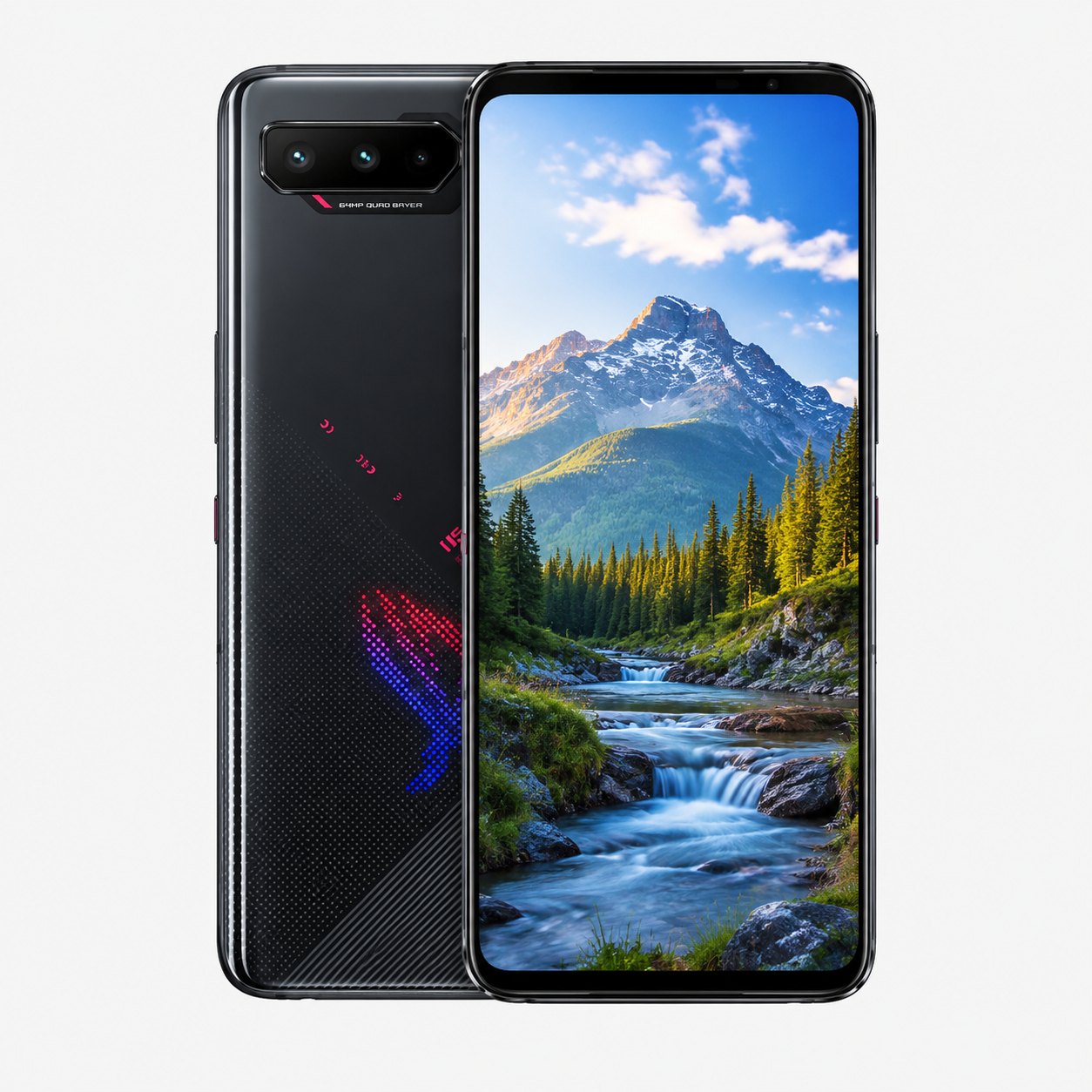 ROG 游戏手机5（16GB/256GB/全网通/5G版）高通骁龙888，超声波肩键，体感操控，风扇按键
