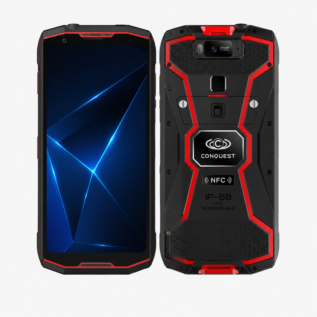 征服S12（6GB/128GB/全网通）超大电池，三防户外手机