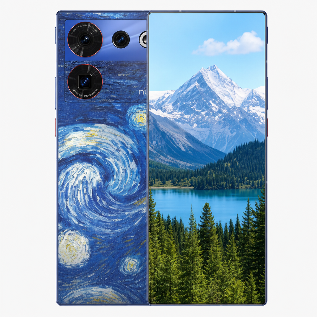 努比亚Z50 Ultra 星空典藏版（12GB/512GB）真全面屏，第四代屏下摄像，黄金双焦段定制光学