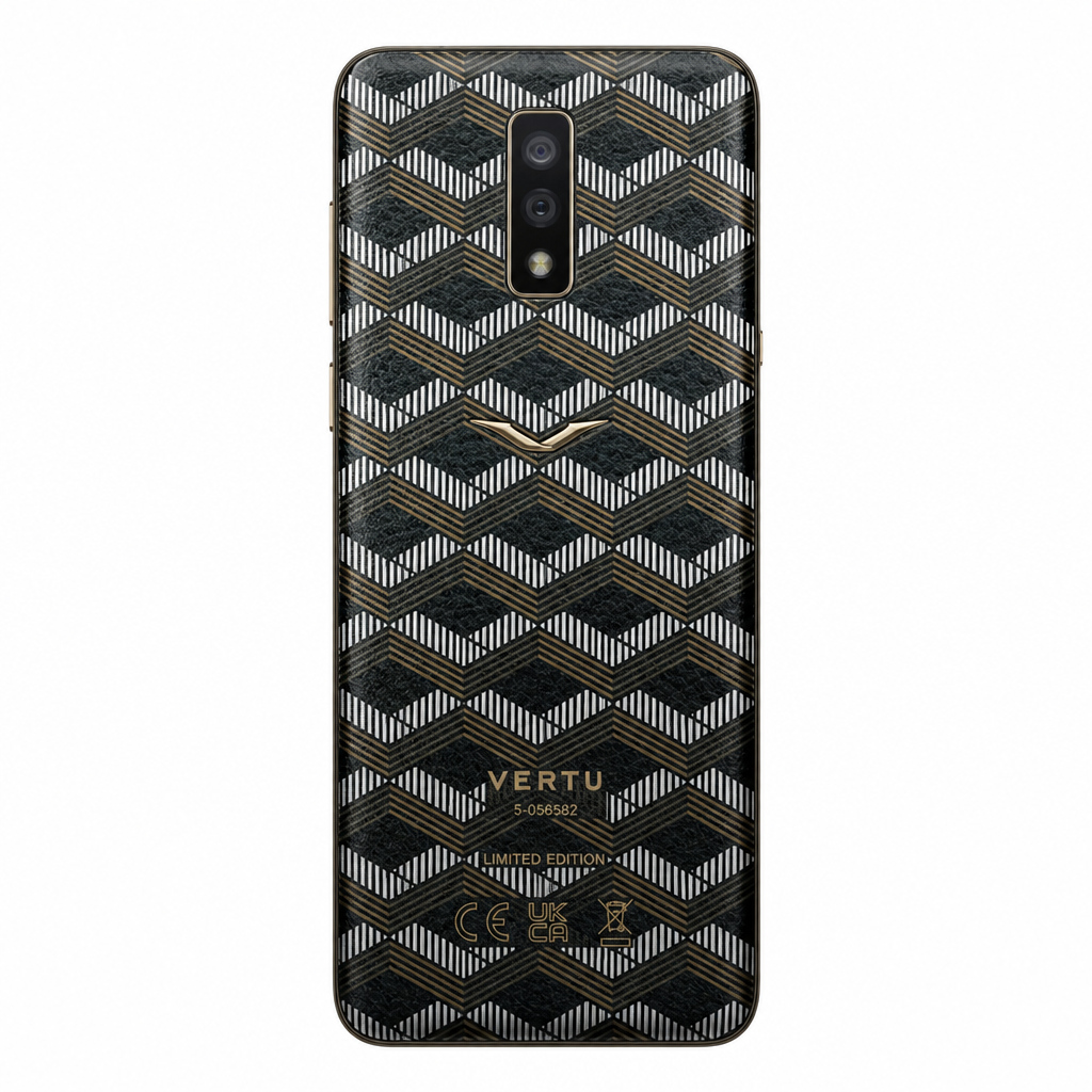VERTU LIFE VISION（8GB/128GB/全网通/经典老花纹款）顶级皮革，18K金，经典纹路