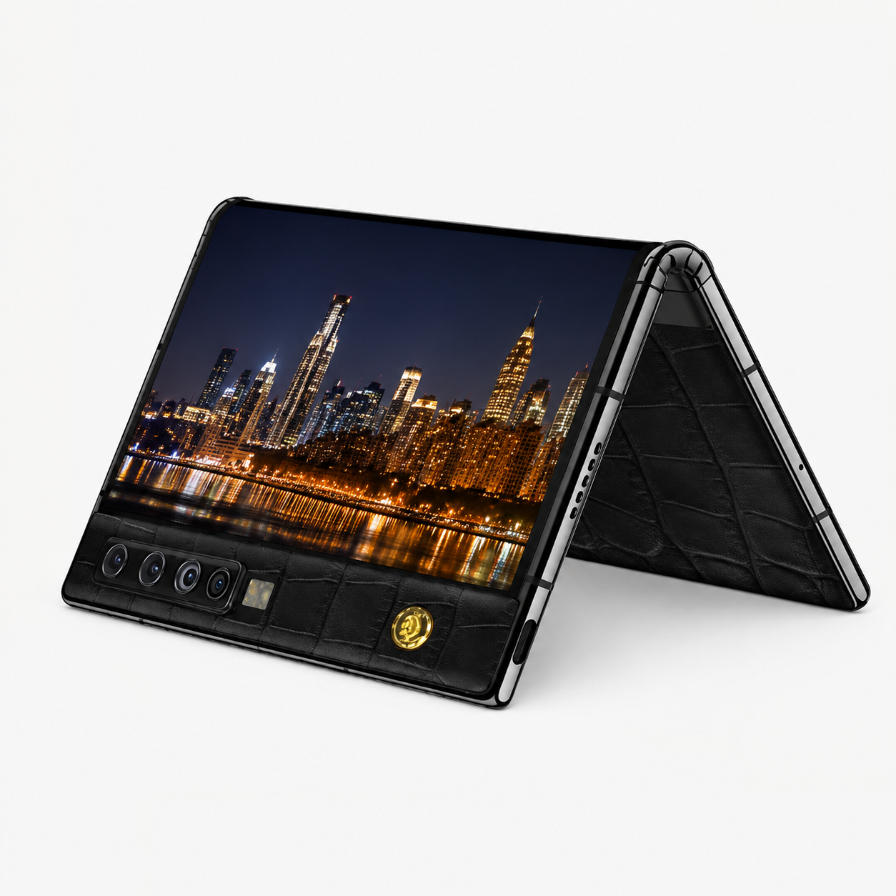 詹姆士V11V（12GB/512GB/全网通/5G版/小牛皮版）骁龙865，6400万主摄，折叠屏手机