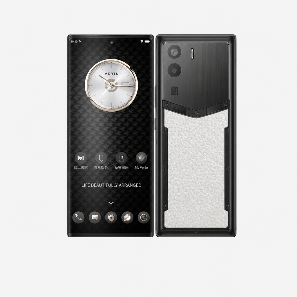 VERTU METAVERTU 锆月白小牛皮（18GB/1TB）Web3.0，6400万超人文主摄，AMOLED曲面屏