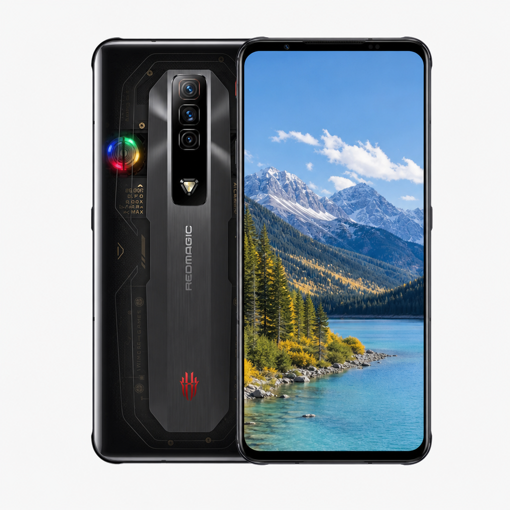 努比亚红魔7（12GB/128GB/5G版）IC8.0魔冷散热系统，165HZ高刷全面超竞屏，120W魔闪快充，双独立游戏肩键