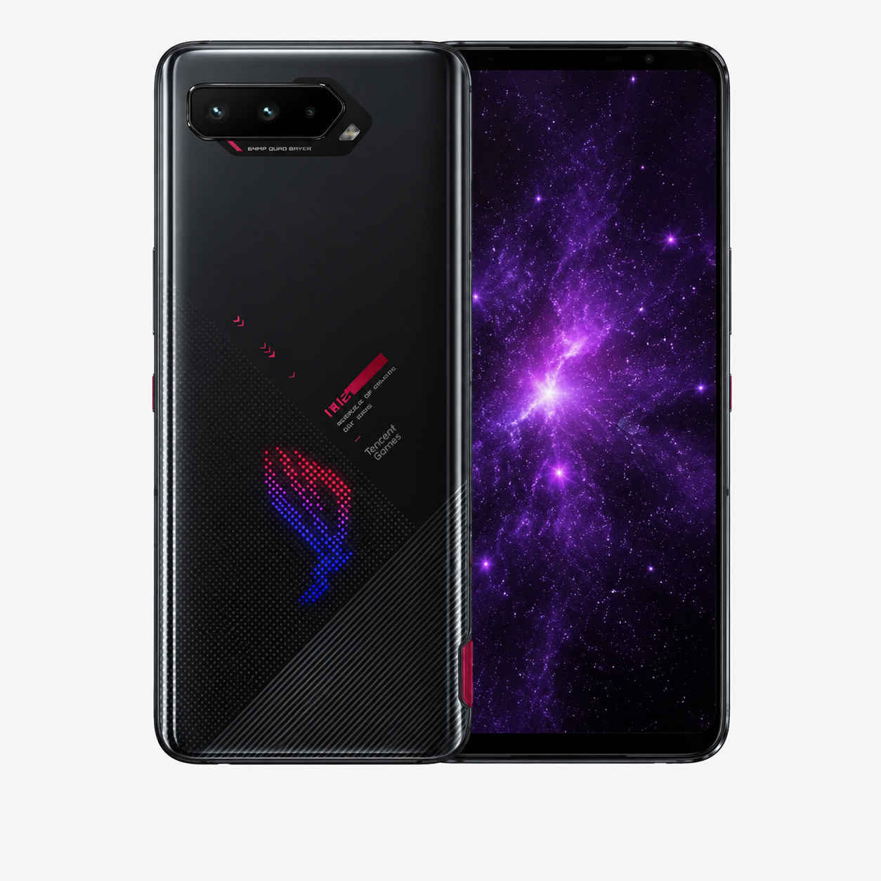 ROG 游戏手机5s（18GB/512GB/全网通/5G版）高通骁龙888Plus处理器，144Hz三星E4屏，2x3双操控肩键，6000mAh电池