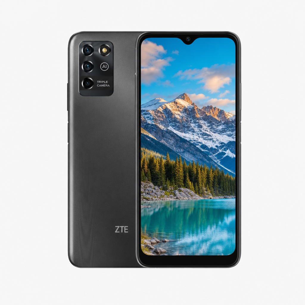 中兴Blade V2022（4GB/64GB/全网通）6.82英寸高清大内存，5000mAh大电池，1600万AI三摄
