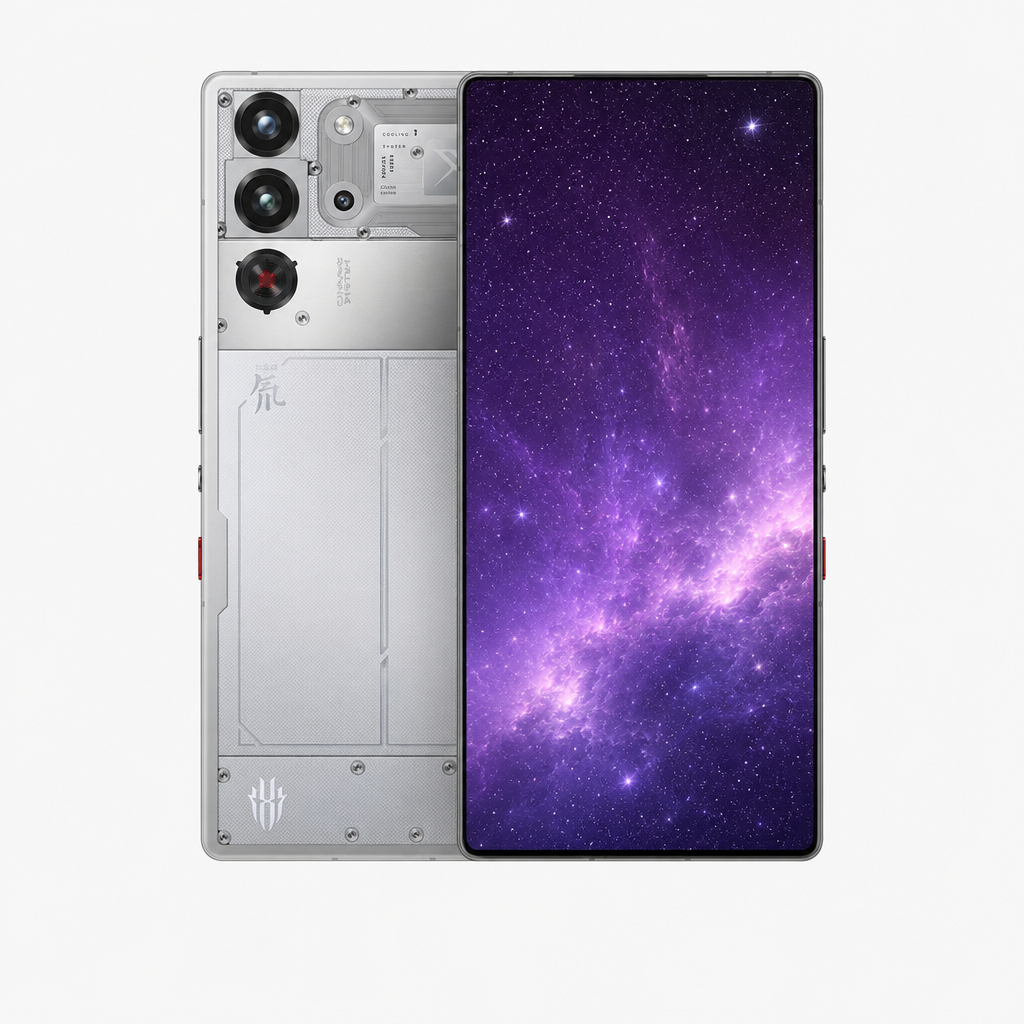 努比亚红魔10 Pro(12GB/512GB/氘锋透明银翼)骁龙8至尊版，1.5K 144Hz 屏下前摄，液态金属散热