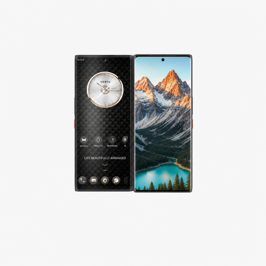 VERTU METAVERTU 黑陶渐变高定款-落日橙（12GB/512GB）Web3.0，6400万超人文主摄，AMOLED曲面屏