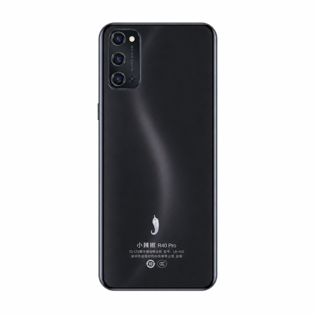 小辣椒R40 Pro（8GB/128GB/全网通）老人模式+智能模式，双卡双待，指纹解锁+人脸识别