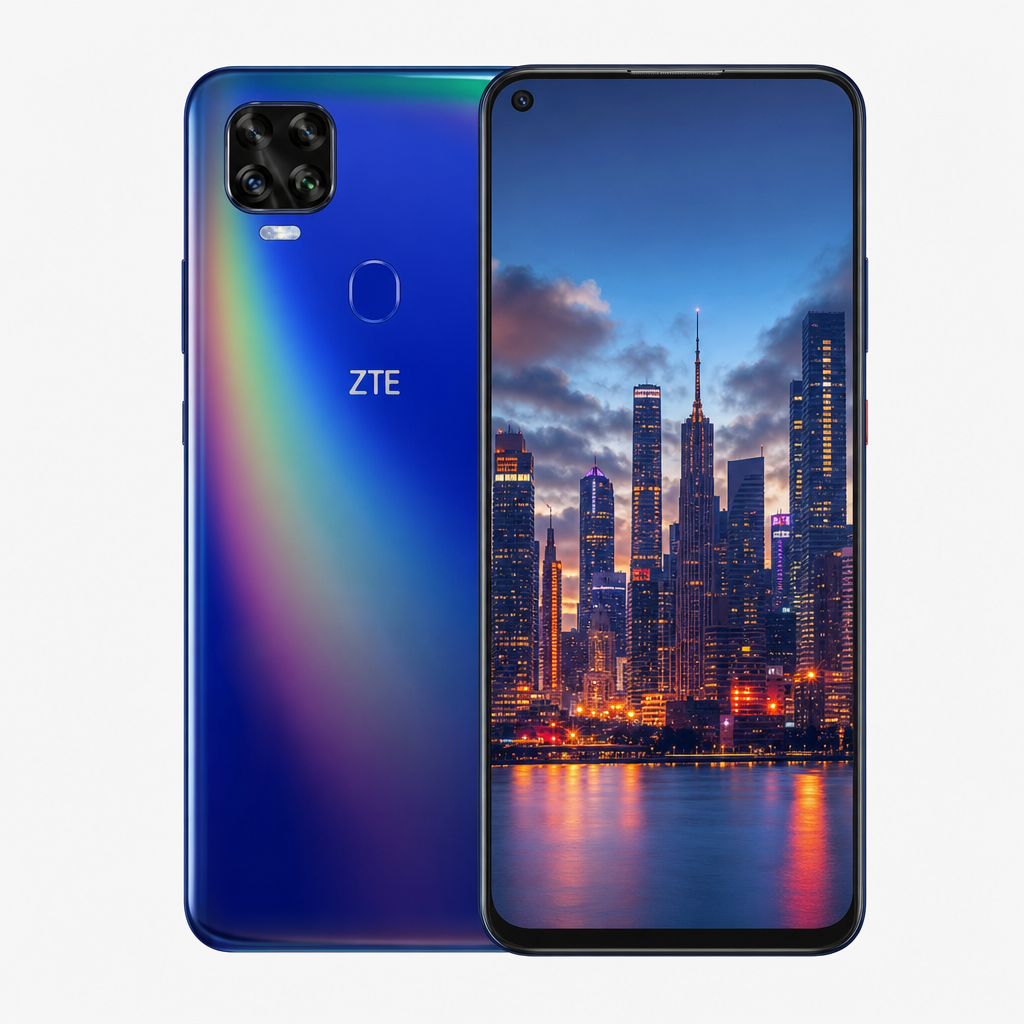 中兴Blade V2020（6GB/128GB/全网通/5G版）天玑800，幻彩机身，3.5mm小孔径