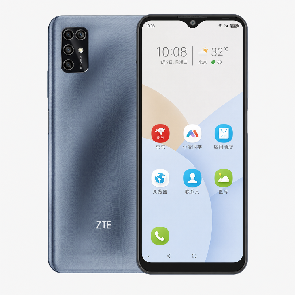 中兴Blade V2020 Smart（4GB/128GB/全网通）5000mAh大电池，1600万AI四摄