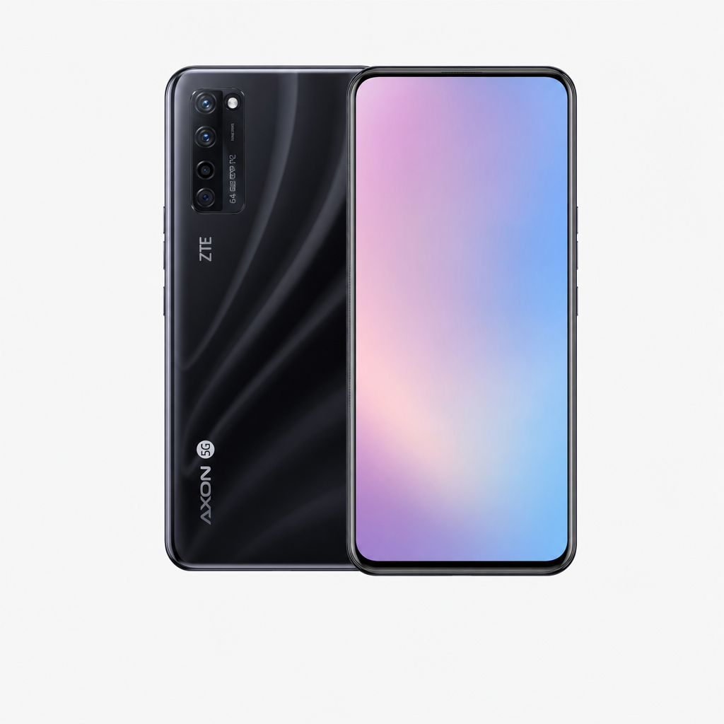 中兴AXON 20（8GB/128GB/全网通/5G版）屏下摄像头，轻薄OLED屏，6400万四摄，VLGO影像日记