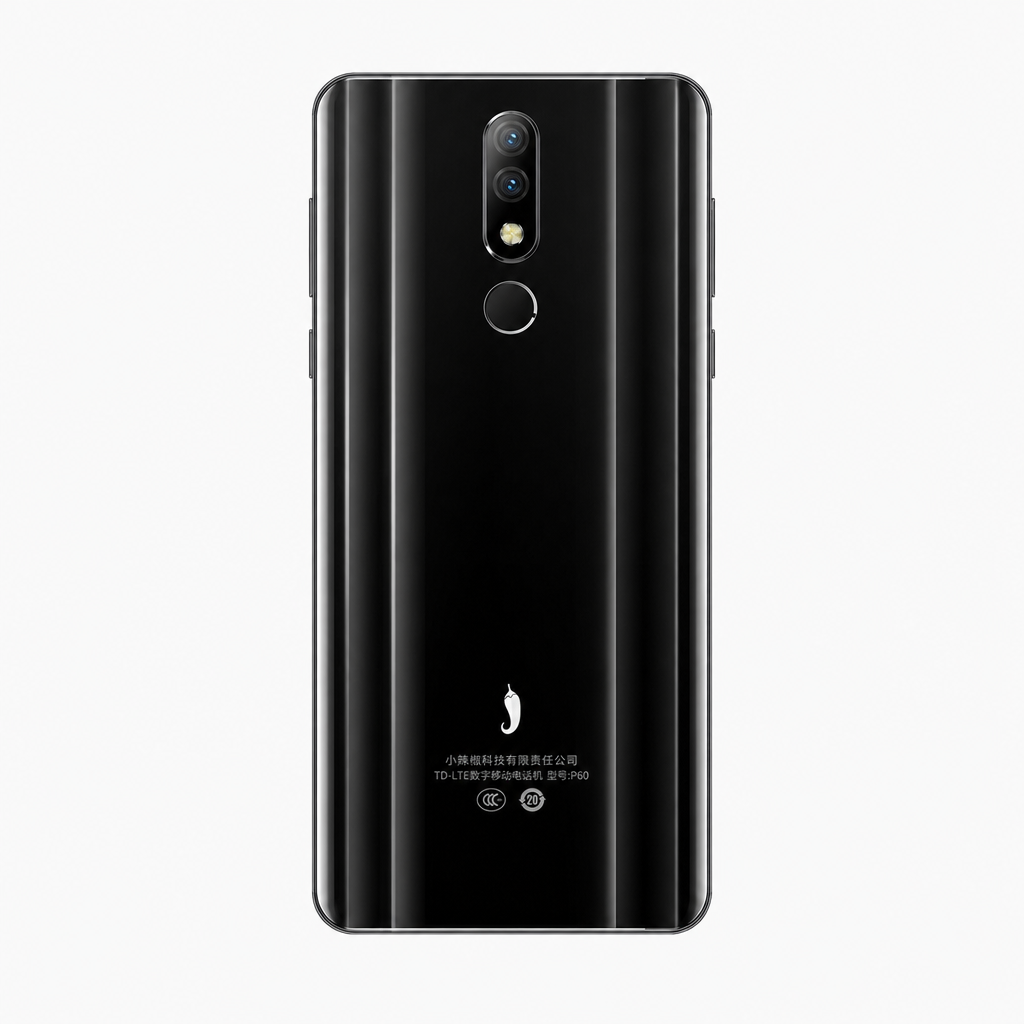 小辣椒P60（6GB/128GB/全网通）双面玻璃，1600万AI双摄，红外人脸识别