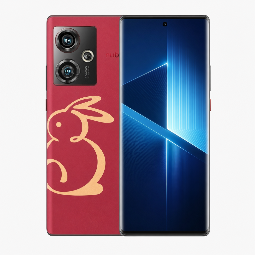 努比亚Z50 中国红兔年限定版（12GB/512GB）144Hz刷新，35mm定制光学系统，5000mAh电池