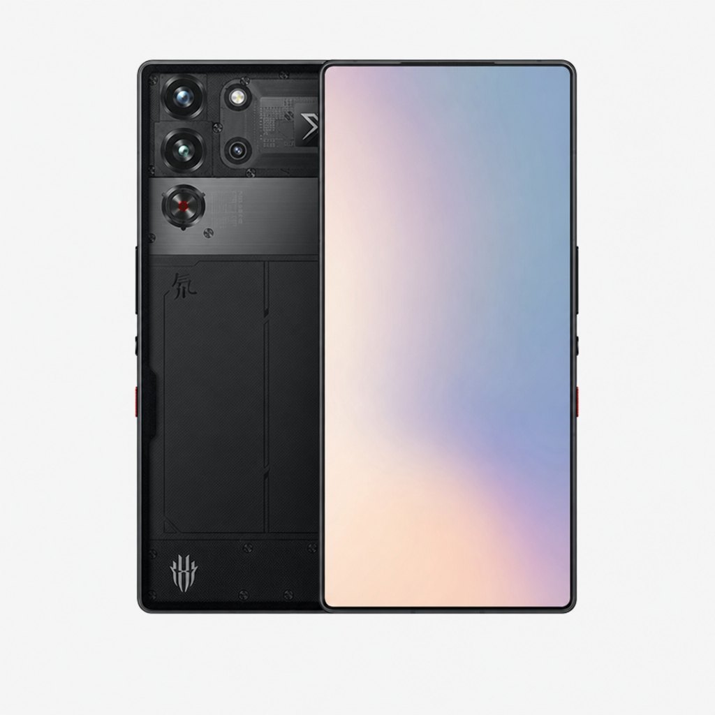 努比亚红魔10 Pro(12GB/512GB/氘锋透明暗夜)骁龙8至尊版，1.5K 144Hz 屏下前摄，液态金属散热