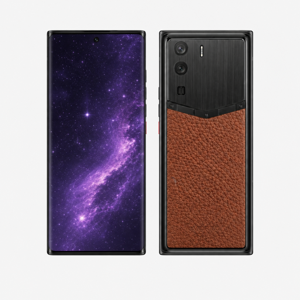 VERTU METAVERTU 焦糖棕小牛皮（12GB/512GB）Web3.0，6400万超人文主摄，AMOLED曲面屏