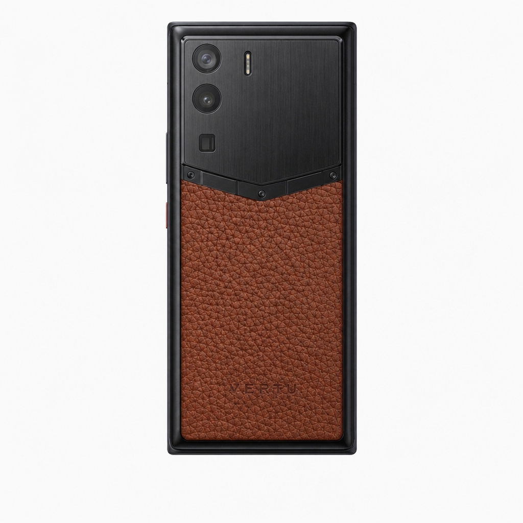 VERTU METAVERTU 焦糖棕小牛皮（18GB/1TB）Web3.0，6400万超人文主摄，AMOLED曲面屏