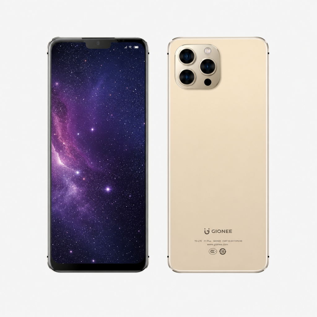 金立F1 Plus（8GB/128GB）1300万像素，4000mAh电池，程序多开