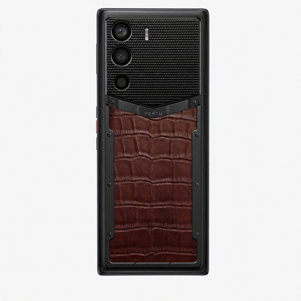 VERTU METAVERTU 琥珀棕高定款（18GB/1TB）Web3.0，6400万超人文主摄，AMOLED曲面屏