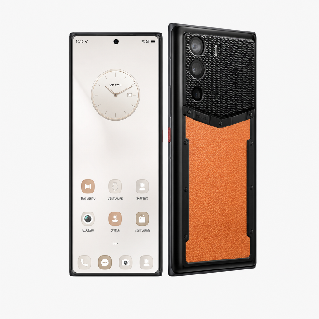 VERTU METAVERTU 曙光橙小牛皮（12GB/512GB）Web3.0，6400万超人文主摄，AMOLED曲面屏